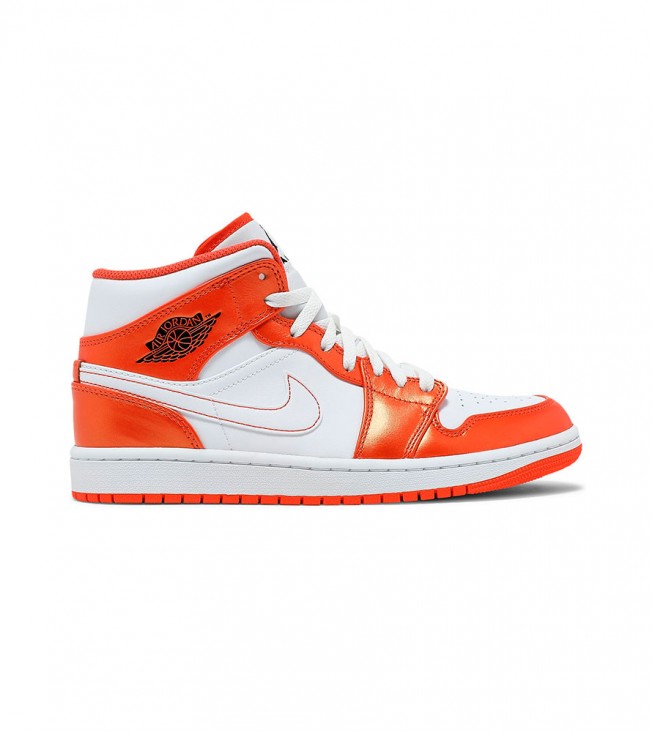 Кроссовки Jordan 1 Mid Metallic Orange