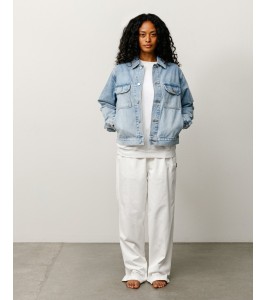 Куртка Stussy Denim Trucker Jacket Light Wash Indigo - ???? ?20