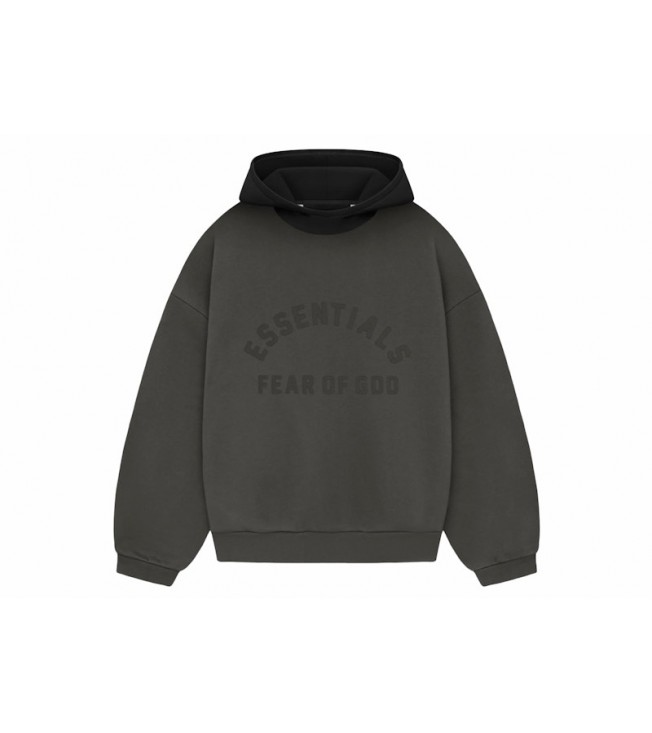 Худи Fear of God Essentials Nylon Fleece Hoodie Ink/Jet Black