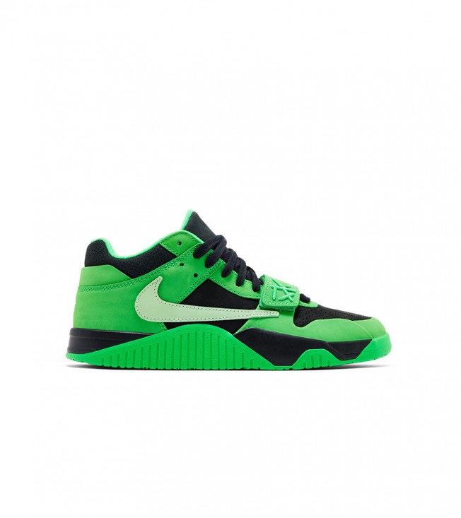 Jordan CJ1 T-Rexx Travis Scott Green Spark