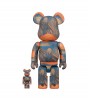 Bearbrick Edvard Munch (Scream) 100% & 400% Set