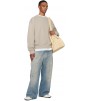 Свитшот Fear Of God Essentials Taupe Classic Fit Fleece Crewneck Sweatshirt