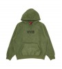 Supreme Inside Out Box Logo Hooded Sweatshirt Light Olive