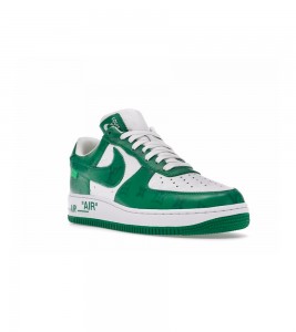 Louis Vuitton Nike Air Force 1 Low By Virgil Abloh White Green - ???? ?20