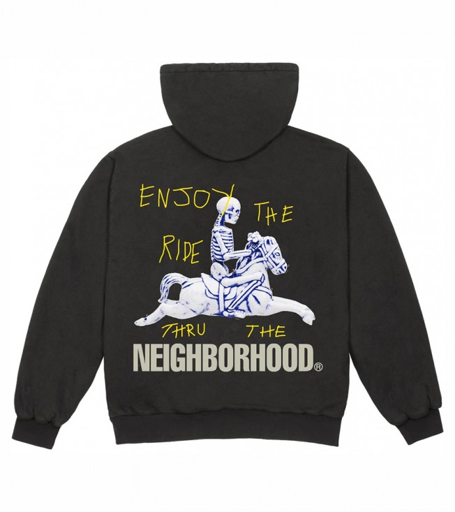 Худи Travis Scott Cactus Jack x Neighborhood Carousel Hoodie Grey