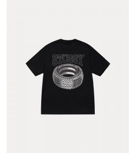 Stussy Tough Tread Tee Black - Фото №2