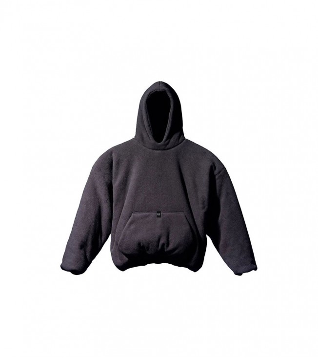 Yeezy Gap Polar Fleece Padded Hoodie Black