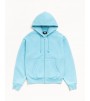Худи Stussy Cursive Applique Zip Hoodie Aqua