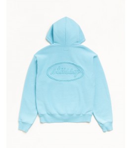 Худи Stussy Cursive Applique Zip Hoodie Aqua - Фото №2