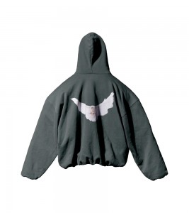 Худи Yeezy Gap Engineered By Balenciaga Dove Hoodie Dark Green - Фото №2