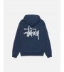 Худи Stussy Basic  Zip Hoodie Navy