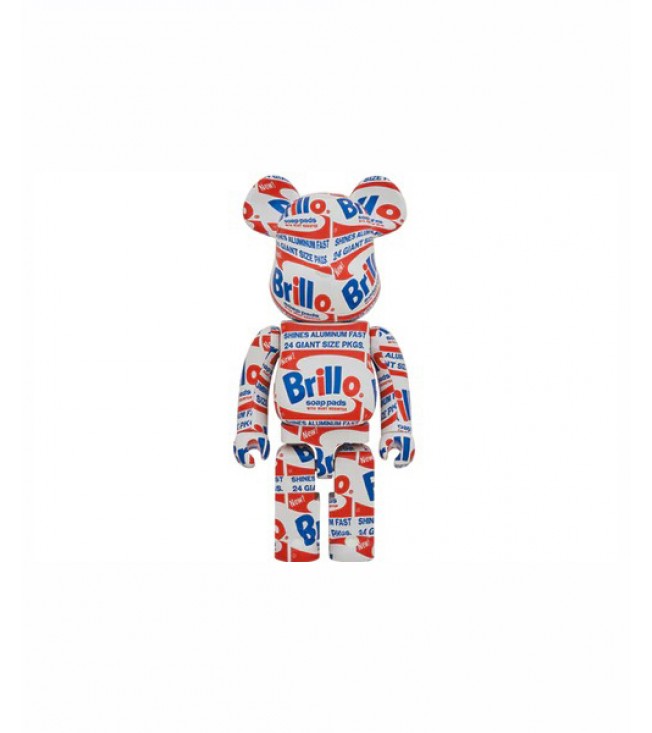 Bearbrick ANDY WARHOL Brillo 1000%
