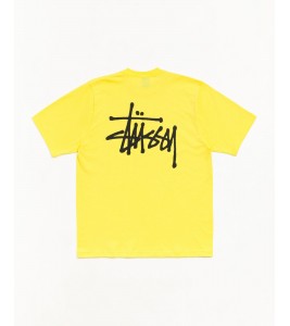 Футболка Stussy Basic Stüssy Tee Lemon - ???? ?20