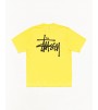 Футболка Stussy Basic Stüssy Tee Lemon