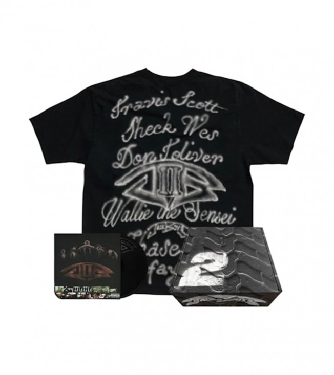 Футболка Travis Scott Jackboys 2 B2 Pack Black