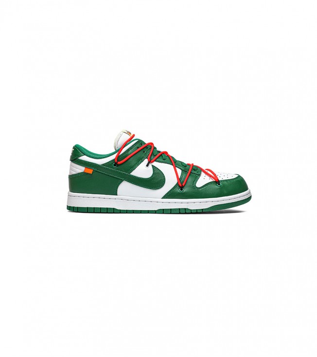 Off-White x Nike Dunk Low Pine Green