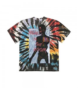 Футболка Travis Scott Highest In The Room Tee Tie Dye - Фото №2