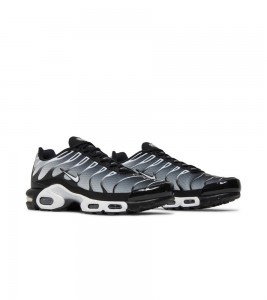 Nike Air Max Plus Black Silver White - Фото №2