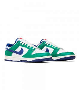 Nike Dunk Low Retro Gorge Green Deep Royal Blue - Фото №2