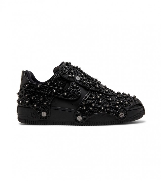 Nike Air Force 1 Low Swarovski Retroreflective Crystals Black WMNS