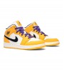 Кроссовки Air Jordan 1 Mid Se Lakers GS