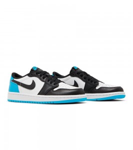 Jordan 1 Low Black Dark Powder Blue WMNS - ???? ?20
