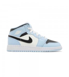 Air Jordan 1 Mid Ice Blue GS