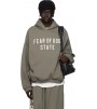 Худи Fear Of God Essentials Gray 90s Fit Fleece Hoodie