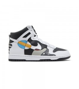 Nike Dunk High See Through White Black WMNS
