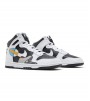 Nike Dunk High See Through White Black WMNS