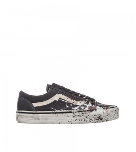 Vans Premium Old Skool 36 Paint Splatter Charcoal Grey