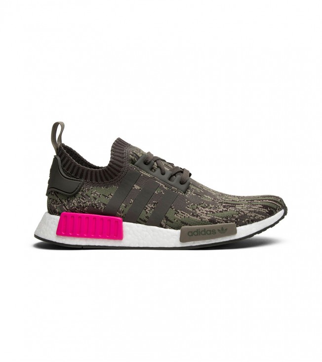Кроссовки adidas NMD_R1 Primeknit 'Utility Grey Camo'