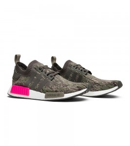 Кроссовки adidas NMD_R1 Primeknit 'Utility Grey Camo' - Фото №2