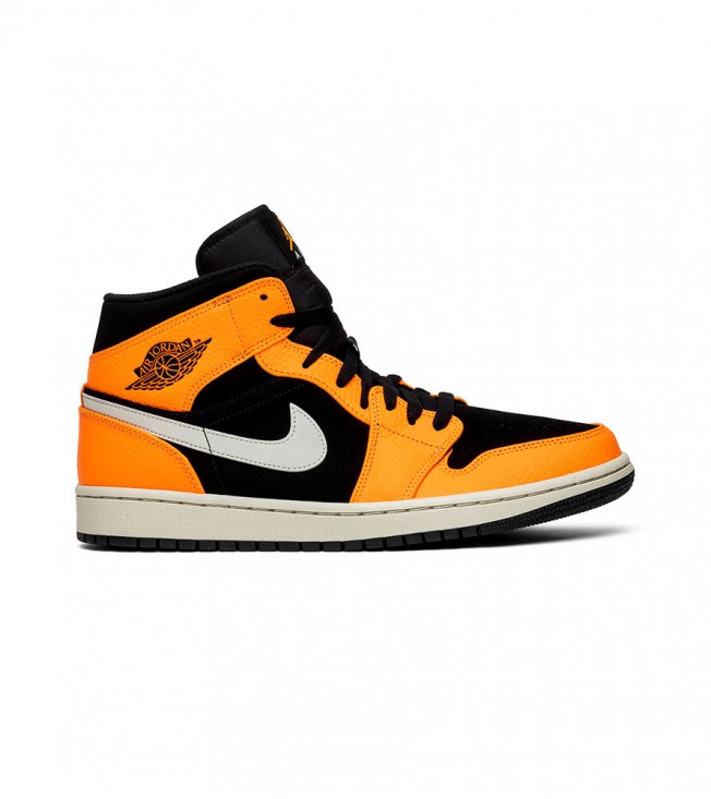 Кроссовки Air Jordan 1 Mid Black Cone
