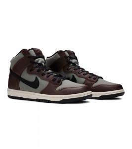 Nike SB Dunk High Baroque Brown - Фото №2