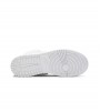 Кроссовки Air Jordan 1 Mid Triple White GS