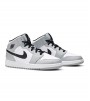 Кроссовки Air Jordan 1 Mid Light Smoke Grey GS