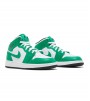 Jordan 1 Mid Lucky Green (GS)