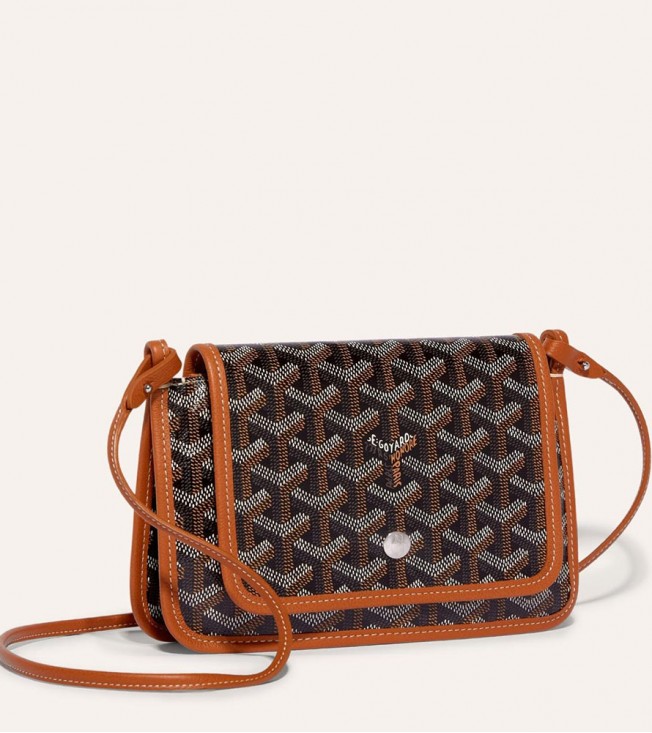 Сумка Goyard Plumet Pocket Wallet Black & Tan