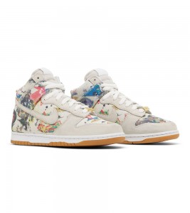 Nike SB Dunk High Supreme Rammellzee - Фото №2