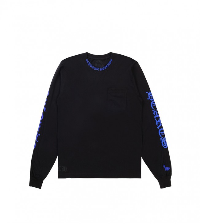 Лонгслив Chrome Hearts 1988 Neck Logo Black