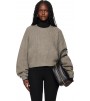Свитер Fear Of God Essentials Brown Holiday Heavy Waffle 90s Crewneck Sweater