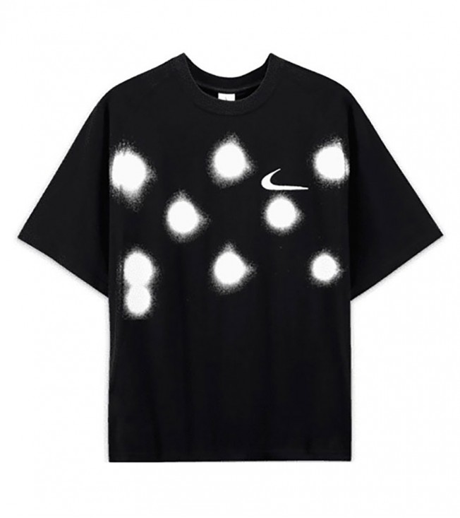 Футболка OFF-WHITE x Nike Spray Dot T-shirt Black