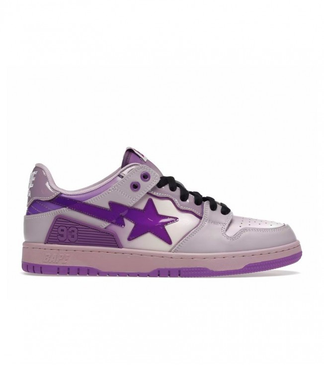 Кроссовки A Bathing Ape Bape SK8 Sta Purple
