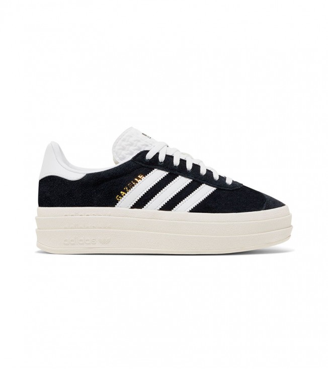 adidas Gazelle Bold Core Black White (WMNS)