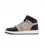 Кроссовки Air Jordan 1 Retro High Fleece Black Metallic Red Bronze GS