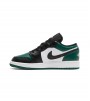Jordan 1 Low Green Toe (GS)