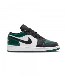 Jordan 1 Low Green Toe (GS)