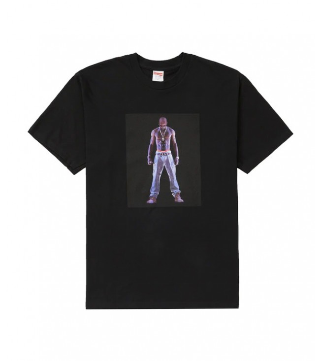 Футболка Supreme Tupac Hologram Black