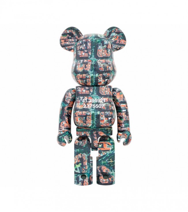 Bearbrick Benjamin Grant (Overview) Barcelona 1000%